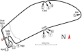 Hockenheimring Grand Prix Circuit (1970–1981) and Motorcycling Circuit (1982–2001)