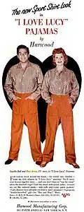 I Love Lucy pajamas