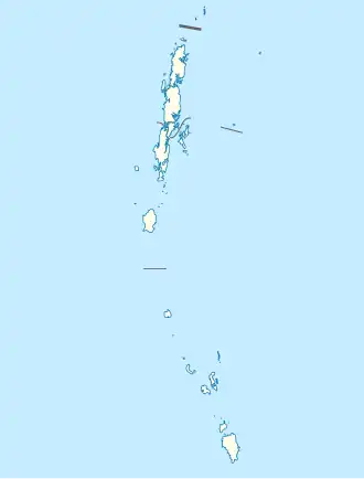 North Sentinel Island is located in Andaman and Nicobar Islands