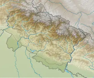Nainital is located in Uttarakhand