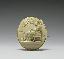 Italian Neoclassical Brooch