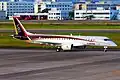 The first MRJ prototype at Nagoya Airfield in Komaki