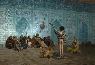 Le charmeur de serpents by Jean-Léon Gérôme
