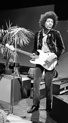 Jimi Hendrix was born to a Cherokee mother and was part English, African-American, Irish and German.[71][72][73]