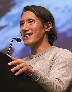 Photo of Jimmy Chin in 2014.