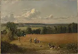 The Wheat Field by John Constable, 1816