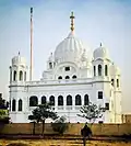 Gurdwara Darbar Sahib Kartar Pur in Narowal, Pakistan, marks the site where Guru Nanak is said to have died.[117]