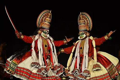 The Kathakali dance of Kerala