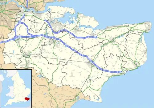 Strood is located in Kent