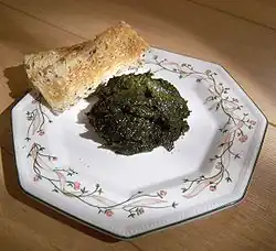 Laverbread and toast