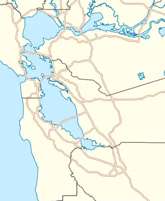 Golden Gate is located in San Francisco Bay Area