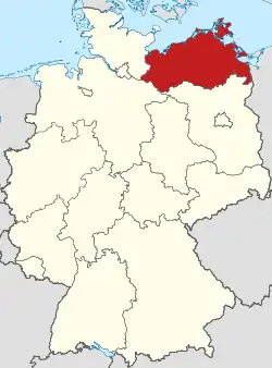 Location in Germany