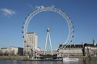 The London Eye was the world's tallest Ferris wheel when it opened and is currently the most popular paid tourist attraction in the UK