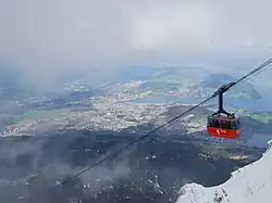 View of Lucerne from Pilatus