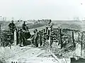 A group of men near Manassas Railroad Junction in 1862