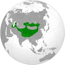 Map of range