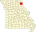 A state map highlighting Lewis County in the northeastern part of the state.