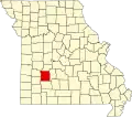 A state map highlighting Polk County in the southwestern part of the state.