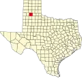 State map highlighting Swisher County