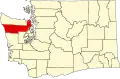 State map highlighting Jefferson County