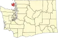 State map highlighting San Juan County