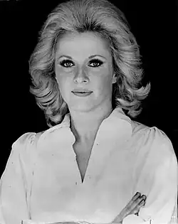 Mary Costa, the voice actress of Princess Aurora in Sleeping Beauty.