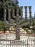 The Knesset Menorah outside the Knesset (Israeli Parliament)