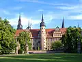 Merseburg borders Halle
