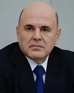 Russian Federation Mikhail Mishustin Prime Minister of Russia