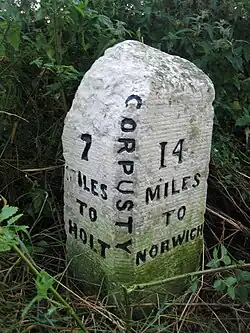 B1149 near Corpusty, Norfolk