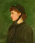 Mrs. Lillie Langtry by George Frederic Watts (1880).