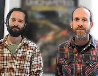 Neil Druckmann and Bruce Straley