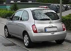 2002–2006 Nissan Micra 3-door (Europe)