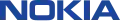 The company stopped using a slogan within its logo in 2011. Logo used on Nokia-branded consumer devices including phones made by HMD Global.[278]