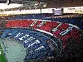 PSG tifo in the 2006 Coupe de France final at the Stade de France.