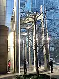 Outside view of canopy