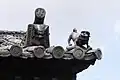 Onigawara roof tiles