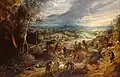 Peasants going to the market, Peter Paul Rubens, c. 1602