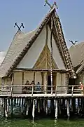 House reconstruction at Lake Constance, Germany