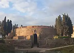Ancient Roman rotunda building