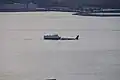 First NY Waterway ferry arrives at the crash site