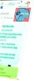 Slide fragment mentioning "upstream collection", FAA702, EO 12333, and references yahoo.com explicitly in the text