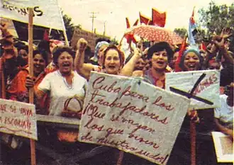 Demonstrations in Cuba expressing disdain for Marielitos and support for the government