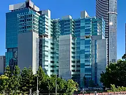 Queen Elizabeth II Courts of Law, headquarters of the Supreme Court of Queensland and District Court of Queensland