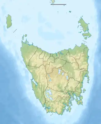 Launceston is located in Tasmania