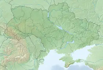Dnipro is located in Ukraine