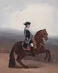 Equestrian portrait of Godoy by Francisco de Goya, (1794)