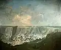 Falls of Niagara by Richard Wilson, 1774