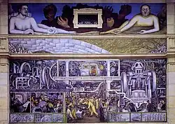 Detroit Industry, South Wall, 1932–33. Detroit Institute of Arts