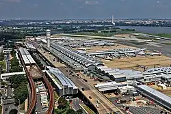 Ronald Reagan Washington National Airport terminals and Ronald Reagan Washington National Airport station
